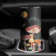 thumbnail image 4 of Mushroom 20 Oz Insulated Stainless Steel - Double Wall Vacuum Insulated Tumbler- Insulated Travel Coffee Mug, 4 of 7