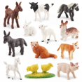 thumbnail image 1 of Animal Model 12Pcs Ornamental High Simulation Nice-looking Wear-resistant
Poultry Model, 1 of 5