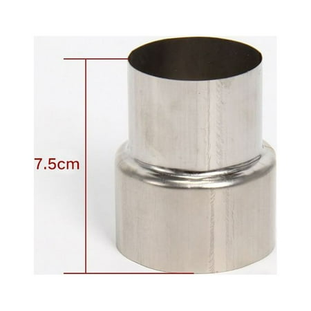 

ALSLIAO Stainless Steel Flue Liner Reducer / Tubing Connector Chimney Adaptor Stove Pipe