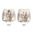 thumbnail image 5 of Lsque Two Cowboys Riding Horses In The Desert Printed Women's Running Shorts with Liner Pockets,Elastic Quick Dry Workout Athletic Gym Yoga Shorts,Womens High Waist Shorts-Small, 5 of 9