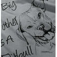 thumbnail image 5 of My Big Brother is a Pitbull Dog Lover Toddler Boy Girl T Shirt Infant Toddler Brisco Brands 18M, 5 of 6