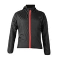thumbnail image 1 of Chaqueta de ciclismo negra ligera transpirable impermeable a prueba de viento de secado rápido de manga larga con capucha chaqueta deportiva al aire libre S, 1 of 10
