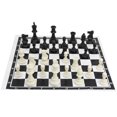 thumbnail image 1 of Cergrey Chessmen Set,Chess Game,32pcs Plastic International Chess Game Complete Chessmen Set Black And White Entertainment, 1 of 8