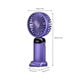 thumbnail image 3 of Precio sorpresa!Ventilador de mano, molino de viento, carga USB, pequeño ventilador de escritorio para estudiantes, ventilador de mano de verano para viajes al aire libre, 3 of 3