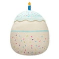 thumbnail image 3 of Squishmallows Original 10 inch Kiks Blue & White Birthday Cake - Child's Ultra Soft Plush Toy, 3 of 8