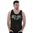 thumbnail image 5 of God's World Equals His Rules Faith Tank Top T Shirts Men Women Brisco Brands S, 5 of 6