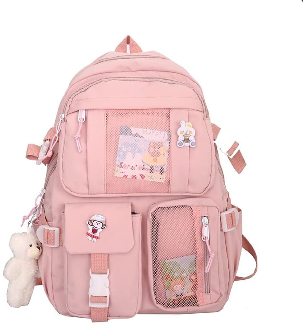 Cute Backpack Kawaii School Supplies Laptop Bookbag, Back to School and ...