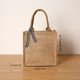 thumbnail image 1 of Typpkmm Jute Ladies Tote with Tote Bag Laminating Blank Shopping, SD-shuzhong, 1 of 7