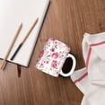 thumbnail image 4 of Disketp Rose Flowers Large Coffee Mug with Handle Tea Cup Novelty Coffee Cup for Men Women Office Work, 4 of 6