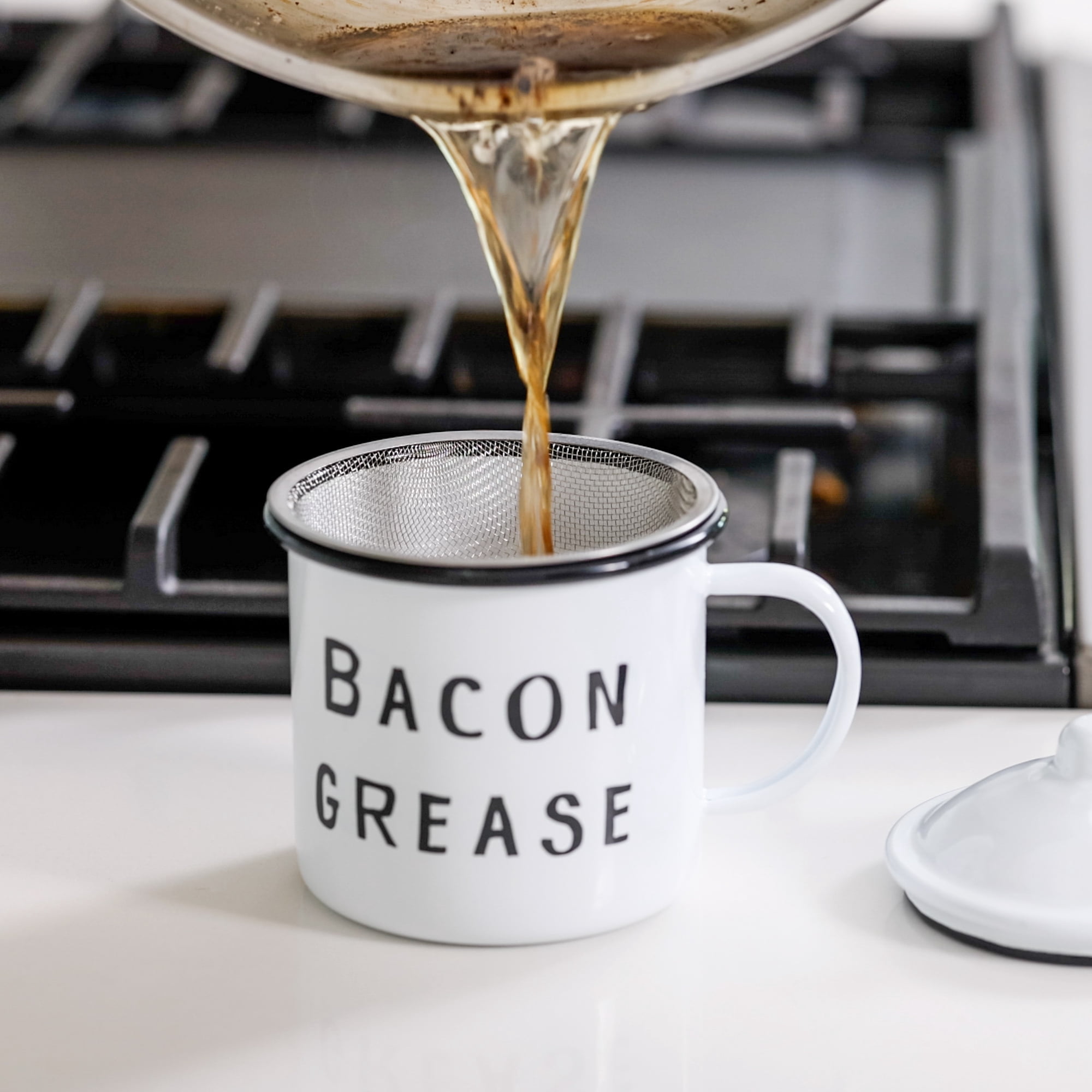 Golden Hills Mercantile Bacon Grease Container - Thumbnail 4