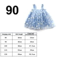 thumbnail image 2 of Girl Dress Tulle Baby Toddler Girls Princess Dresses, Sleeveless Summer Beach Dress Sundresses, 2 of 5