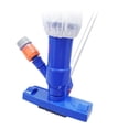 thumbnail image 4 of 5-Piece Swimming Pool Cleaner Set with Aluminum Pole - Skimmer Brush Vacuum Tool for Leaves Debris Spa Hot Tub Maintenance Kit(Blue), 4 of 5