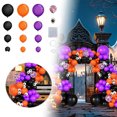 thumbnail image 1 of Halloween Balloon Arch Balloons Party Pumpkin Bat Themed Celebration, 1 of 6