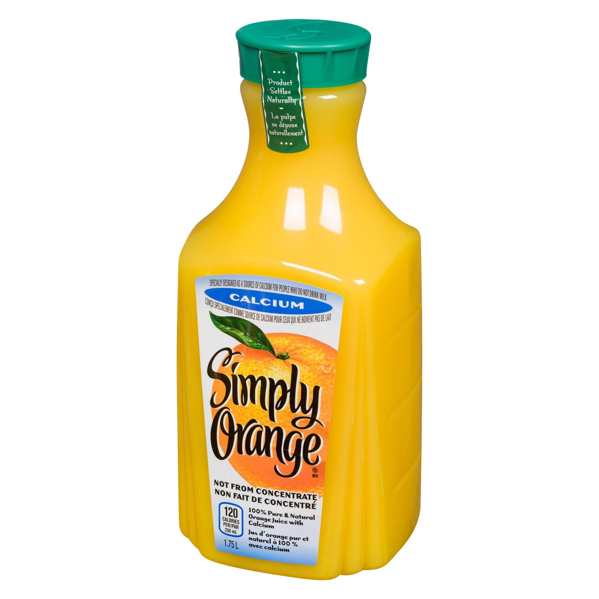 Simply - Jus d'orange avec Calcium 1.75L 1,75L