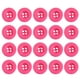 thumbnail image 2 of Botones de resina color caramelo 4 agujeros decoración hecha a mano para niños para manualidades de costura DIY 100 Piezas kenally HA7573-05B, 2 of 6
