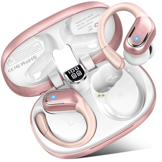 Auriculares inalámbricos Ltinist BX29 Bluetooth 5.4 75 horas oro rosa
