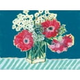 thumbnail image 2 of Roberts, Kait 14x12 Black Ornate Wood Framed with Double Matting Museum Art Print Titled - Flowers for Belle I, 2 of 4