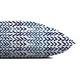 thumbnail image 3 of Creative Products Herringbone Print Blue 20 x 20 Indoor / Outdoor Pillow, 3 of 8