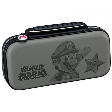 RDS Switch Lite Deluxe Travel Case – Mario Grey Deboss Design Nintendo Hard Shell Protection Cover Organizer with Game Card Holder Slots Micro SD Card Holder Slot | Gaming Cases & Accessories RDS Switch Lite Deluxe Travel Case – Mario Grey Deboss Design Nintendo Hard Shell Protection Cover Organizer with Game Card Holder Slots Micro SD Card Holder Slot | Gaming Cases & Accessories