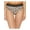 Brown Multi, variant on Womens Leopard High-Waist Swim Bottom Separates