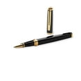 thumbnail image 3 of Waterman Exception Rollerball Pen - Slim Black Gold Trim, 3 of 4