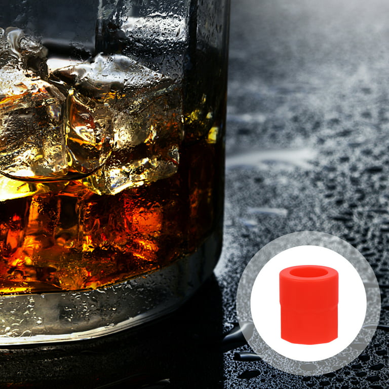 Whiskey Glass With Silica Gel Ice Mold Square Iceberg Pattern Iced Cake  Mould Film Verre Whisky Steining Wine Cup XO Vodka Glass - AliExpress