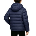 thumbnail image 5 of BXJX Boys Hooded Puffer Jackets, Warm Fall Winter Long Sleeve Full Zip Outerwear with Pockets Navy Size 9-10 T, 5 of 6