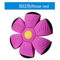 thumbnail image 1 of 飞碟球弹力踩踩球解压玩具飞盘新款脚踩变形发光亲子互动玩具地摊Pink6灯款 Deng Xun unisex, 1 of 2