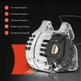 thumbnail image 6 of A-Premium Alternator Compatible with Saturn Vue 2002-2003 V6 3.0L, 12V 125Amp Clockwise 6-Groove Pulley, Replace# 13938N, 22660217, 22683071, 22710858, 6 of 9