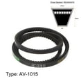 thumbnail image 2 of Unique Bargains 1015mm Inner Girth 10mm Width Cogged V Belts Rubber Drive Belt for Power Transmission, 2 of 6