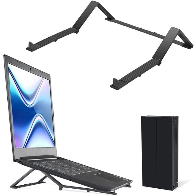 Soporte Ergonómico Plegable Para Computadora Portátil Diseño Hueco-Tallado Soporte Para Tableta Para Computadora Soporte Para Computadora Soporte De Enfriamiento Para Teléfono Móvil Moyic EL016717-01