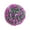 Purple, variant on 7.8 Inch Artificial Flower Topiary Ball, Multi-Color Faux Greenery Floral Sphere, Hanging Fake Plant Ball for Wedding Christmas Patio Porch Indoor Outdoor Decor