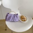 thumbnail image 2 of Monedero De Noche Bolso cruzado de nube para mujer, bolso de noche de cuero PU, bolso de fiesta para niñas (púrpura) Ehuebsd Para Estrenar, 2 of 9