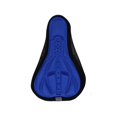 thumbnail image 5 of Funda de cojín para sillín de bicicleta de montaña transpirable, suave y gruesa, para bicicleta de carretera, con esponja 3D de polímero, color azul, 5 of 5