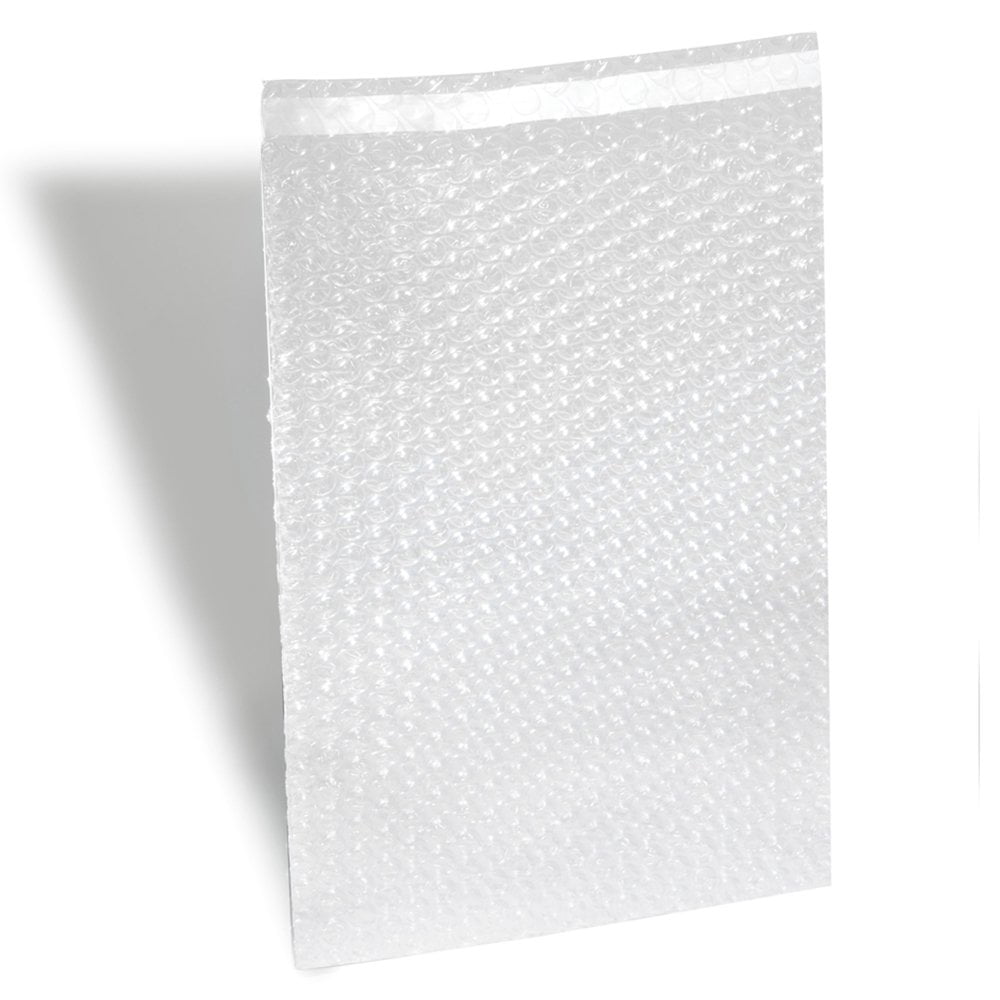 350 8 x 12 Clear Bubble Out Bags Protective Wrap Cushioning Pouches 8x12 Self Seal by Karlash 