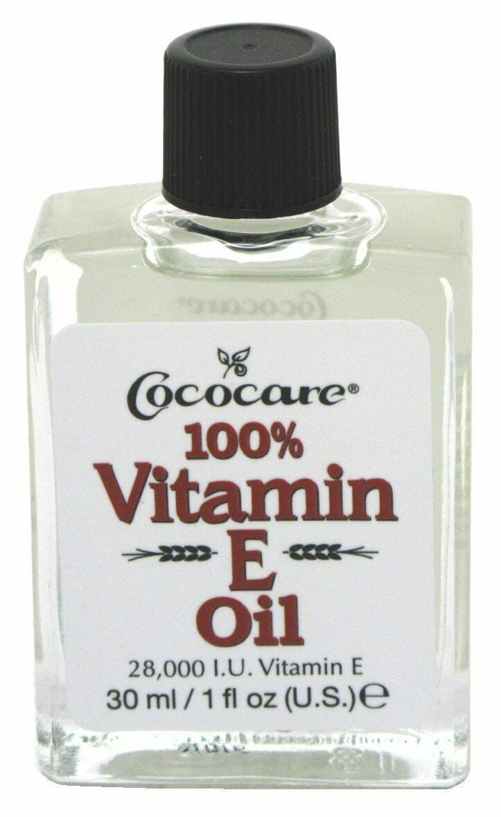 Cococare 100% Vitamin E Oil Soften & Moisturize Skin Non Gmo, 1 oz, 12 Pack