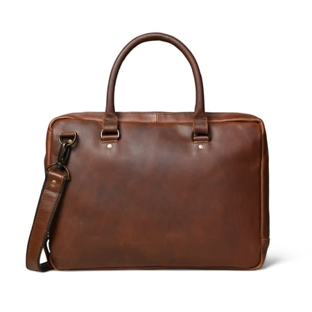 Modern Slim Laptop Satchel and Shoulder Bag for Men or Women