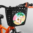 thumbnail image 4 of Bike Basket for Boy and Girls, Waterproof Plastic Handlebars Bike Baskets for Teen Kids Bike and Kids Tricycles, 4 of 9