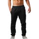 thumbnail image 2 of Pantalones cargo chinos para hombre: algodón y lino, cintura alta, sin pinzas, pantalones informales, tejido transpirable y absorbente, para todas las estaciones, 2 of 8