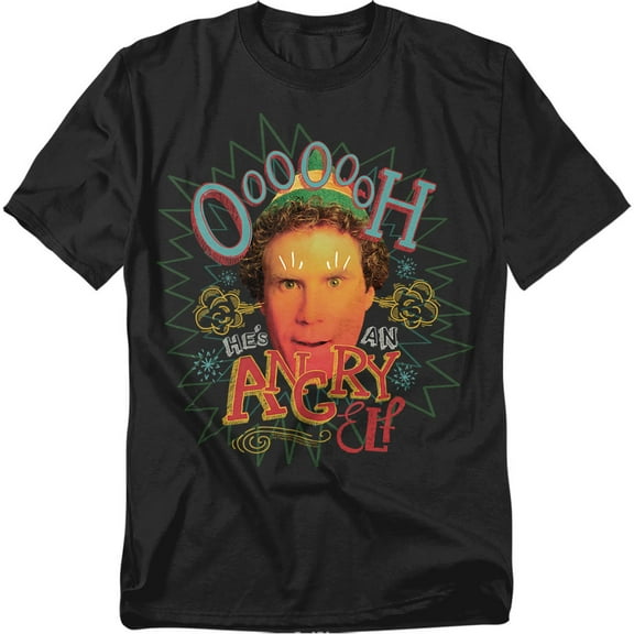 Elf T-Shirt Oooooh He'S An Angry Elf Unisex Graphic Tee for Men & Women