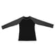 thumbnail image 1 of Camiseta deportiva Nikou Camiseta ajustada de manga larga para hombre gimnasio culturismo levantamiento de pesas negra y gris S, 1 of 15
