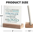 thumbnail image 6 of Inspirational Quotes Desk Decor Gifts For Women Best Friend Encouragement Cheer Up Gifts Office Inspiration Positive Plaque With Wooden Stand For Cowoker Motivational Sign For Birthday, 6 of 7