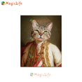 thumbnail image 1 of Cuadros de pared de retrato Vintage para sala de estar, póster nórdico, arte de pared, pintura en lienzo, decoración del hogar, gato, perro, Princesa, sin marco, 1 of 4