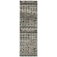 thumbnail image 2 of SAFAVIEH Adirondack Eleanora Geometric Runner Rug, Light Grey/Multi, 2'6" x 10', 2 of 7