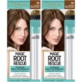 thumbnail image 1 of Tinte de pelo L’Oréal Paris Root Rescue Medium Golden Brown Paquete de 2, 1 of 4