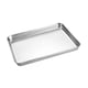 thumbnail image 2 of Bandeja para servir Bandeja rectangular multiusos de acero inoxidable para mesa M, 2 of 9