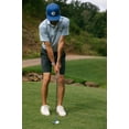 thumbnail image 2 of Mizuno Unisex Crossed Clubs Snapback Hat Black, 2 of 5