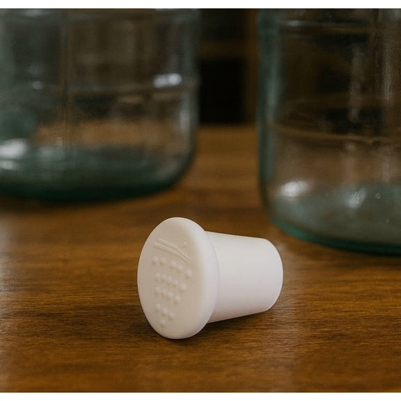 #7 Silicone Bung/Stopper for glass 5 gallon (20 L) Carboys - 5 Pack