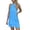 Sky Blue#11, variant on EGNMCR Dresses for Women 2024 Sexy Summer Sleeveless Round Neck Solid Color Bodycon Dress Bodycon Dress Maxi Dress Evening Dress Spring/Summer Sale