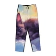 thumbnail image 6 of Fotbe Colorful Cloud Sleeping Cat Women's Pajama Pants,Sleepwear Pants,Pj Bottoms Drawstring And Pockets-XX-Large, 6 of 7